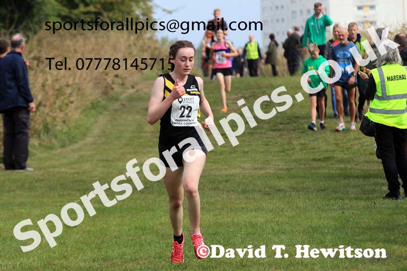 Boys and Girls under-15s 2022 Farringdon Cross Country, Sunderland, Saturday, Sept. 3rd. Photo: David T. Hewitson/Sports for All Pics